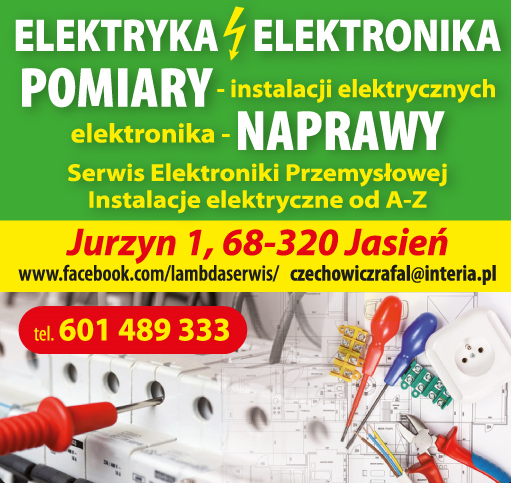 LAMBDA SERWIS Rafał Czechowicz Jasień Elektryka / Elektronika / Serwis Elektroniki Przemysłowej