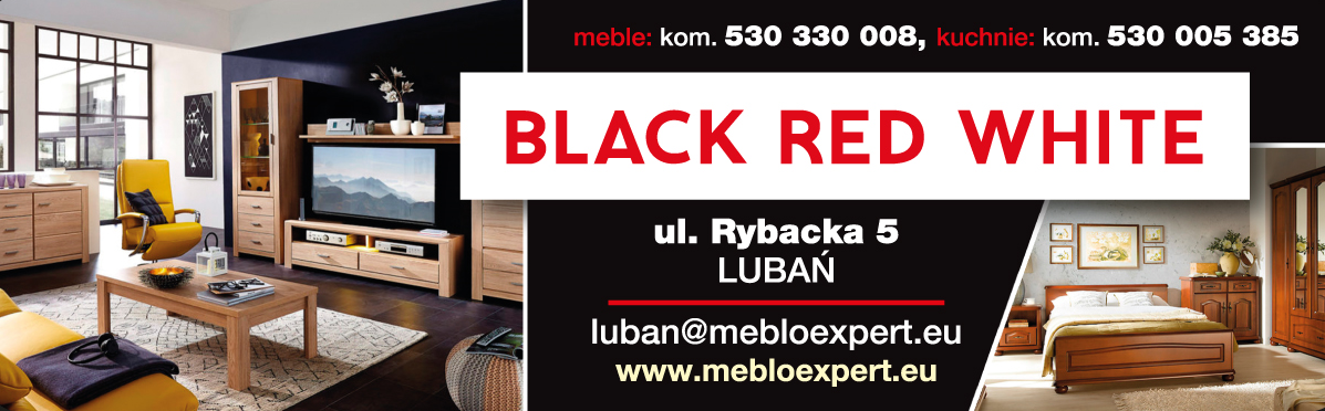Black Red White Lubań -Meble, Akcesoria i dekoracje, Oświetlenie, Kuchnie modułowe i na wymiar, Inne