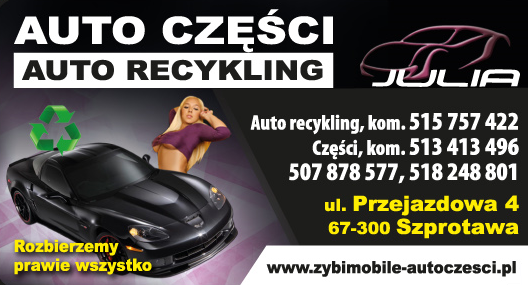 P.H.U. "JULIA" Szprotawa Auto Części / Auto Recykling