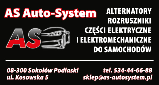 AS Auto-System Sokołów Podlaski Alternatory / Rozruszniki / Części Do Samochodów