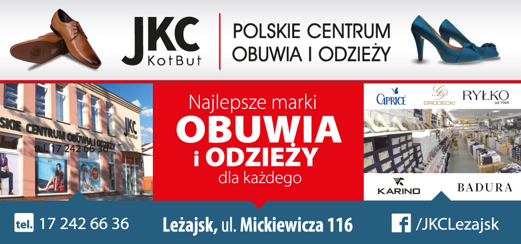 JKC Kot But Krzysztof Kot Leżajsk Polskie Centrum Obuwia i Odzieży