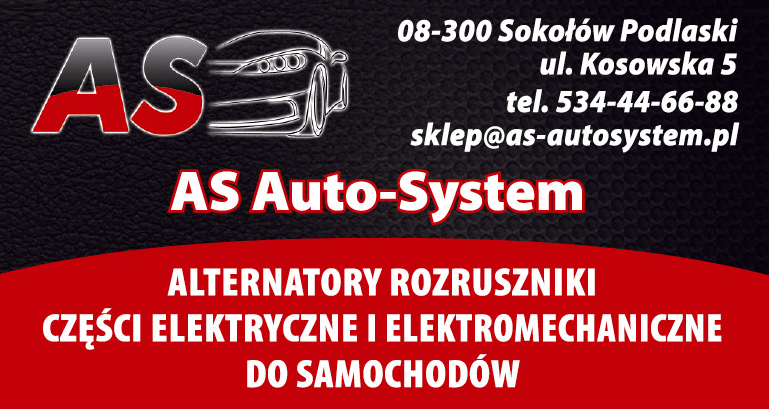 AS Auto-System Sokołów Podlaski Części Elektryczne i Elektromechaniczne Do Samochodów