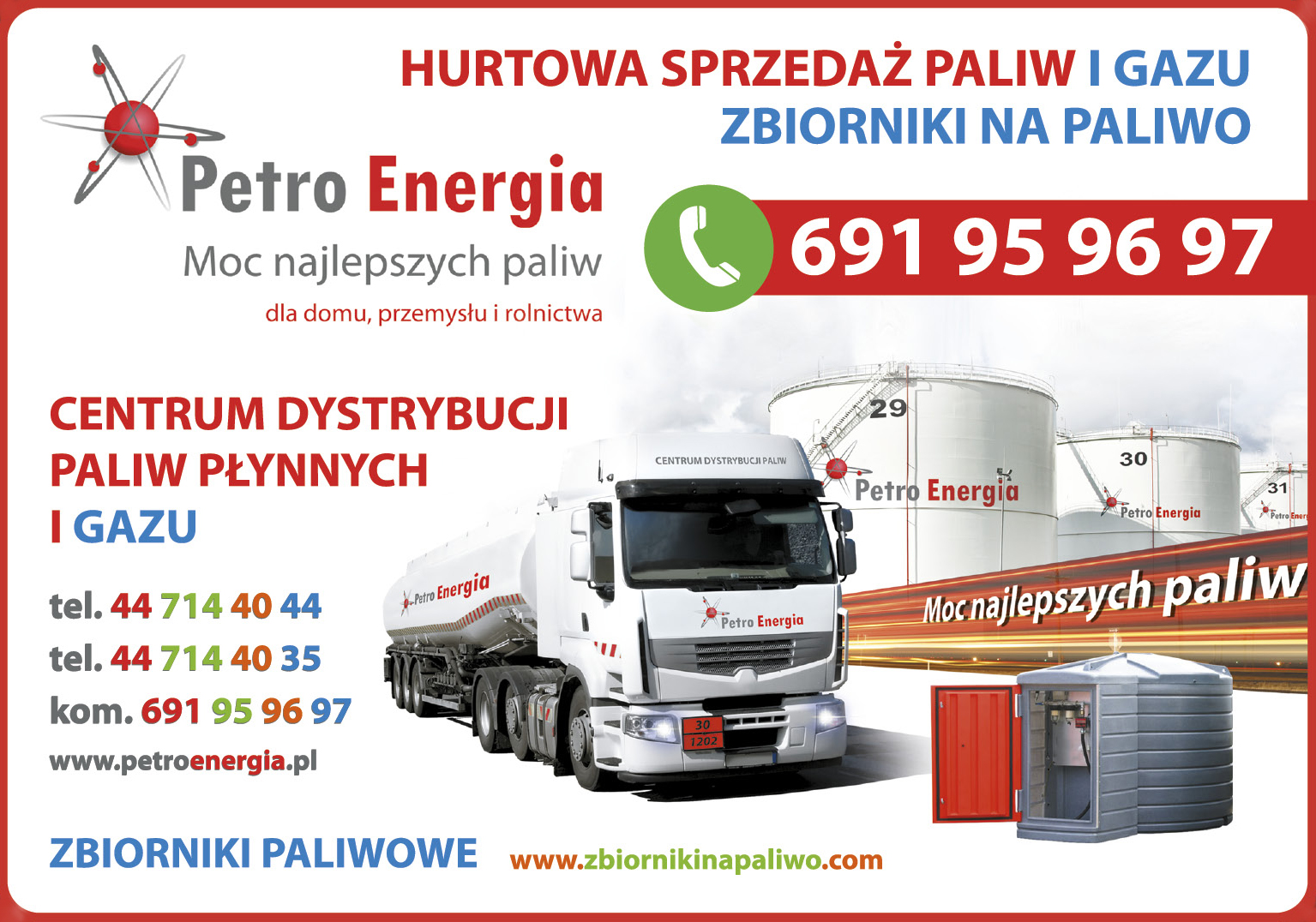 Petro Energia - hurtowa sprzedaż paliw, Koluszki