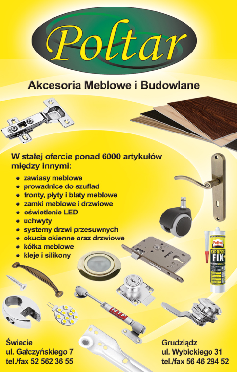 F.H.U. POLTAR Grudziądz Akcesoria Meblowe i Budowlane 