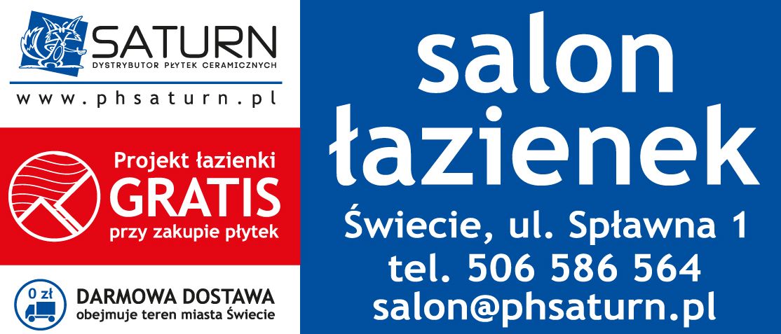 P.H. "SATURN" Dystrybutor Płytek Ceramicznych Świecie Salon Łazienek