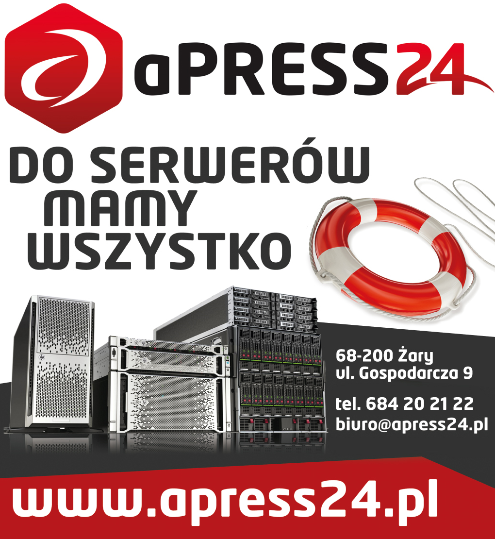 aPRESS 24 Żary Do Serwerów Mamy Wszystko