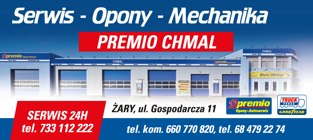 PREMIO CHMAL Żary Serwis / Opony / Mechanika