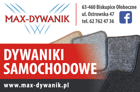 MAX-DYWANIK Biskupice Ołoboczne Dywaniki Samochodowe