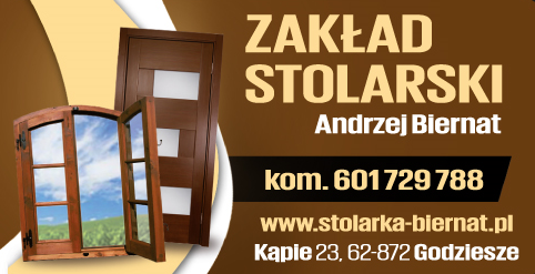 ZAKŁAD STOLARSKI Andrzej Biernat Godziesze