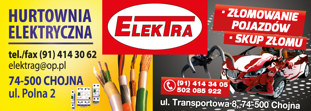 P.H.U. ELEKTRA Stanisław Gałuszka Chojna Hurtownia Elektryczna / Stacja Demontażu Pojazdów