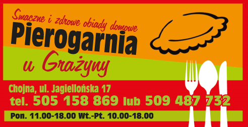 PIEROGARNIA u Grażyny Chojna Smaczne i Zdrowe Obiady Domowe
