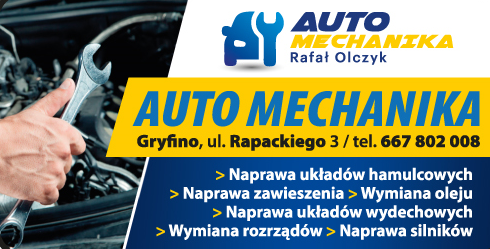 AUTO MECHANIKA Rafał Olczyk Gryfino Naprawa Układów Hamulcowych / Zawieszenia / Silników