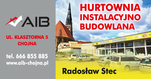 AiB Radosław Stec Chojna Hurtownia Instalacyjno- Budowlana