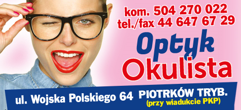 ZAKŁAD USŁUG OPTYCZNYCH Piotrków Trybunalski Optyk / Okulista