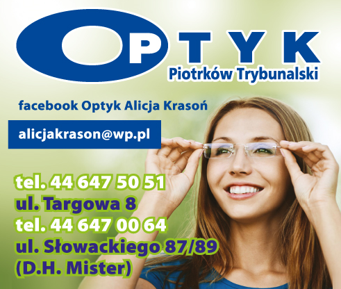  OPTYK Alicja Krasoń Piotrków Trybunalski