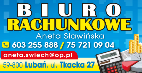 BIURO RACHUNKOWE Aneta Sławińska Lubań