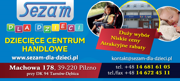 SEZAM DLA DZIECI Pilzno Dziecięce Centrum Handlowe 