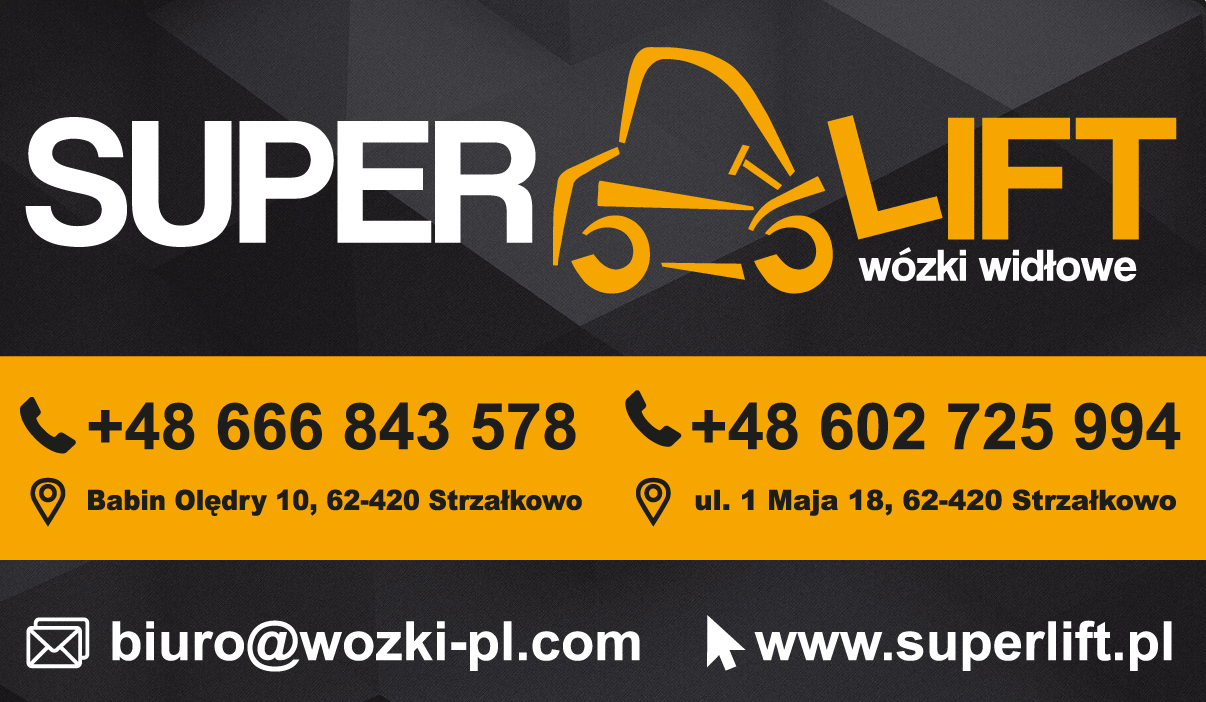SUPERLIFT Wózki widłowe Babin Olędry, Strzałkowo