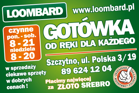 LOOMBARD Szczytno Gotówka Od Ręki / Ciekawe Sprzęty w Dobrych Cenach