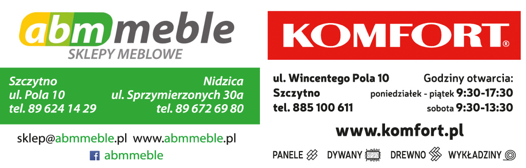 ABM Meble / KOMFORT Szczytno Sklepy Meblowe