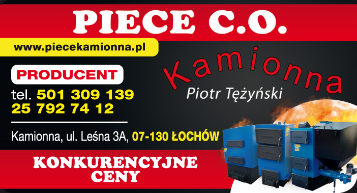 PIECE C.O. Kamionna Piotr Tężyński - PRODUCENT