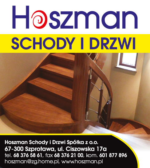 HOSZMAN Sp.z o.o. Schody i Drzwi Szprotawa