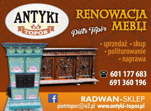 RENOWACJA MEBLI Piotr Topór Raḑwan