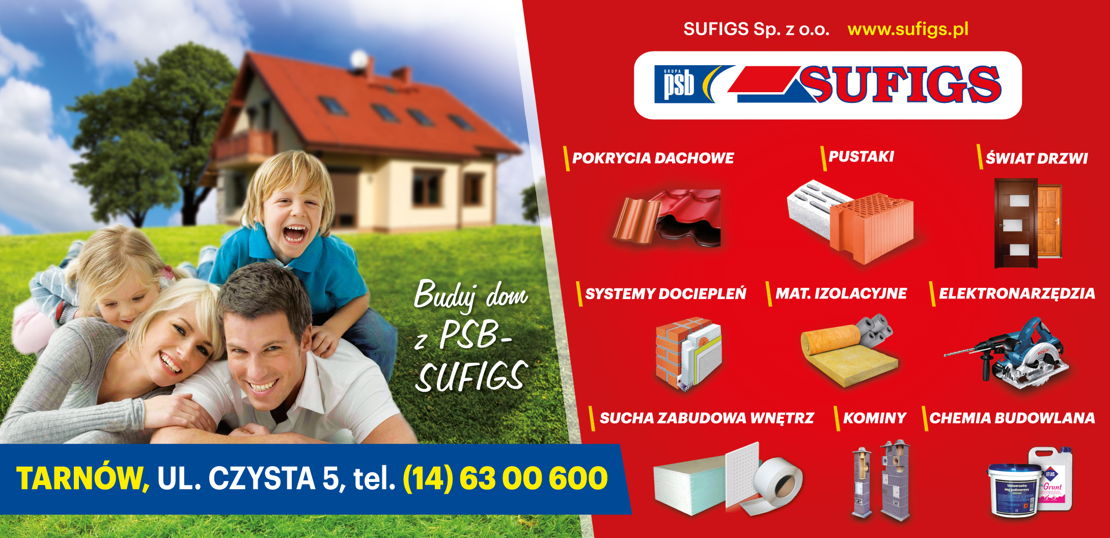 PSB SUFIGS sp z o.o.Tarnów - KOMPLEKSOWA OBSŁUGA INWESTYCJI