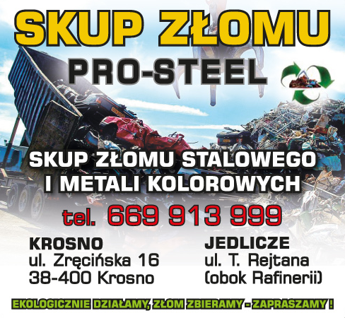 PRO-STEEL Krosno Skup Złomu Stalowego i Metali Kolorowych