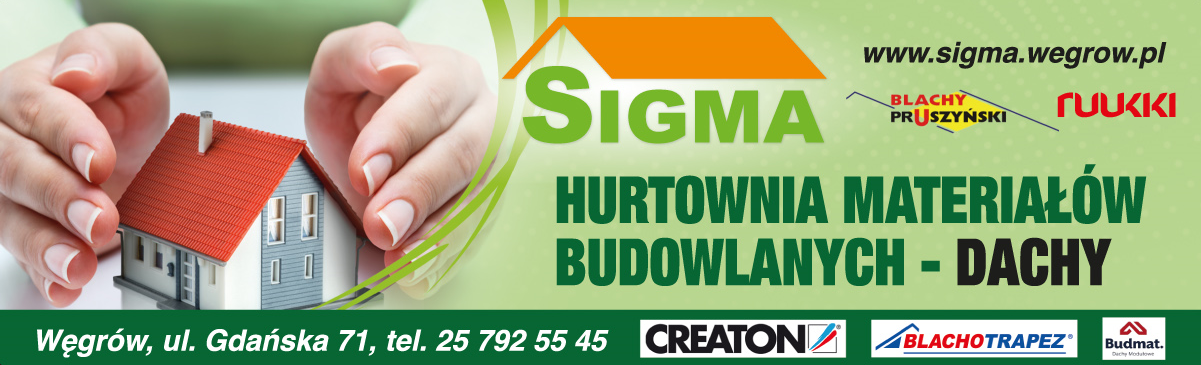 Centrum Budowlane SIGMA Węgrów Hurtownia Materiałów Budowlanych / Dachy