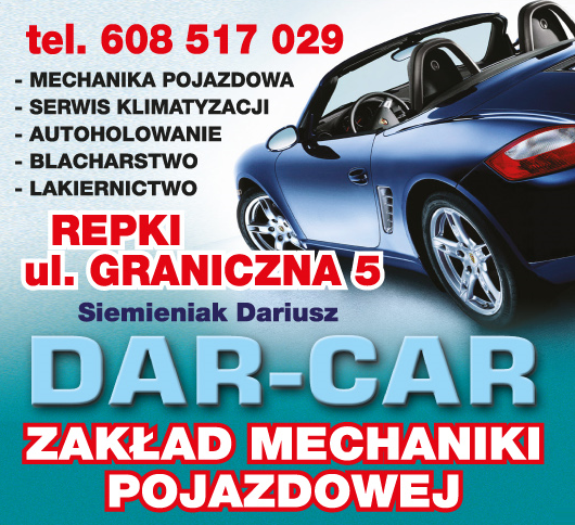 DAR-CAR Dariusz Siemieniak Repki Zakład Mechaniki Pojazdowej 