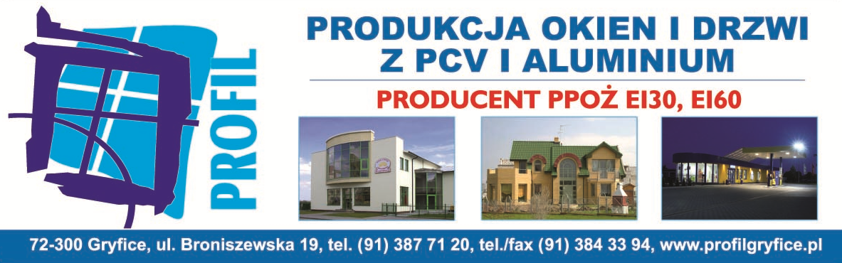 PROFIL Gryfice Produkcja Okien i Drzwi z PCV i Aluminium