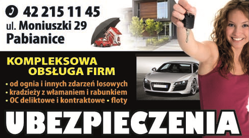 F.H.U. Ochman Sp. z o.o. Agencja Ubezpieczeniowa Pabianice Kompleksowa Obsługa Firm