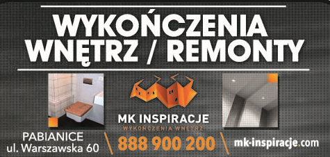 MK INSPIRACJE Mariusz Kubiak Pabianice Wykończenia Wnętrz / Remonty