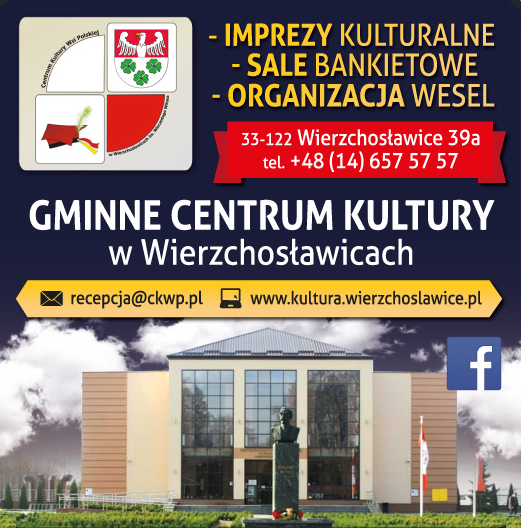 Gminne Centrum Kultury w Wierzchosławicach Wierzchosławice