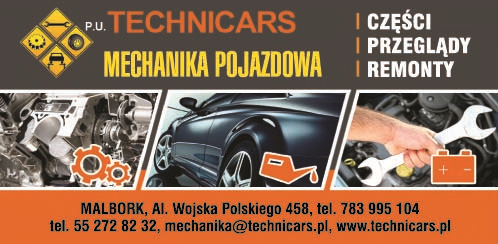 P.U. TECHNICARS Mechanika Pojazdowa Malbork Części / Przeglądy / Remonty