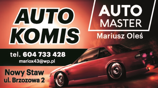 AUTO MASTER Mariusz Oleś Nowy Staw Auto Komis