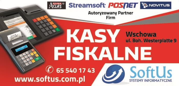 SoftUs | Systemy Informatyczne Wschowa Kasy Fiskalne