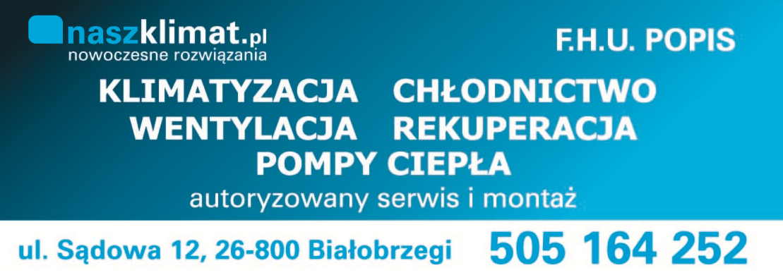 F.H.U. POPIS Białobrzegi- KLIMATYZACJA - CHŁODNICTWO - WENTYLACJA - REKUPERACJA - POMPY CIEPŁA