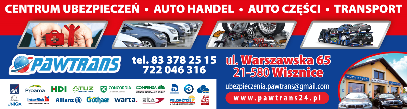 Centrum Motoryzacji Pawtrans/ Wisznice/ Auto handel