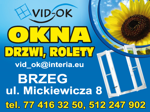 VID-OK BRZEG - OKNA, DRZWI, ROLETY