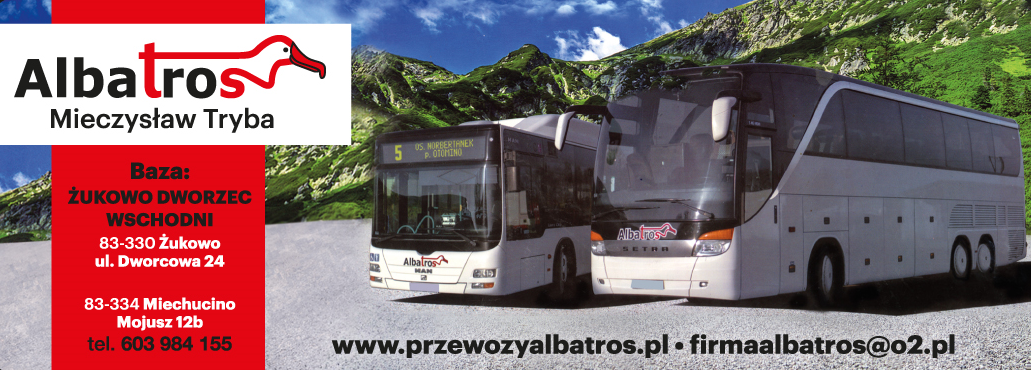 ALBATROS Mieczysław Tryba Miechucino Przewozy Pasażerskie