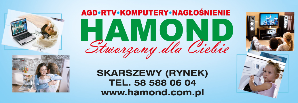 Dom Handlowy "HAMOND" Skarszewy AGD / RTV / Komputery / Nagłośnienie