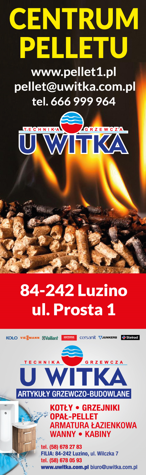 P.H. U WITKA Luzino Artykuły Grzewczo-Budowlane / Technika Grzewcza / Centrum Pelletu