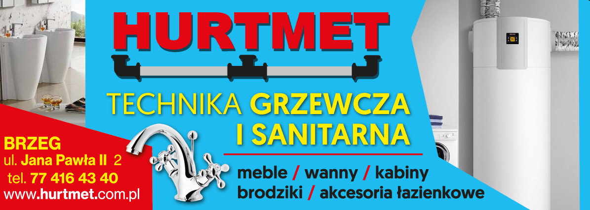 HURTMET TECHNIKA GRZEWCZA I SANITARNA Brzeg - MEBLE / WANNY/ KABINY/ BRODZIKI / AKCESORIA ŁAZIENKOWE