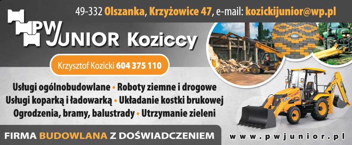 PW JUNIOR Koziccy Krzyżowice - Budownictwo mieszkaniowe i przemysłowe, Remonty obiektów