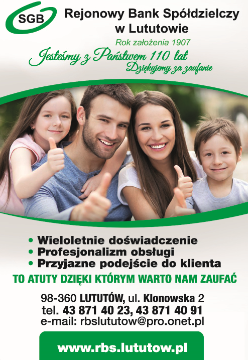 SGB Rejonowy Bank Spółdzielczy w Lututowie
