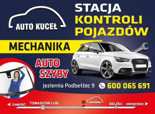 AUTO KUCEŁ Tomaszów Lubelski Mechanika / Stacja Kontroli Pojazdów / Auto Szyby
