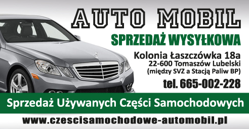 AUTO MOBIL Tomaszów Lubelski Sprzedaż Używanych Części Samochodowych