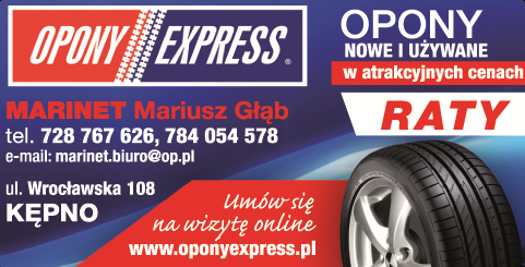 MARINET Mariusz Głąb OPONY EXPRESS Kępno